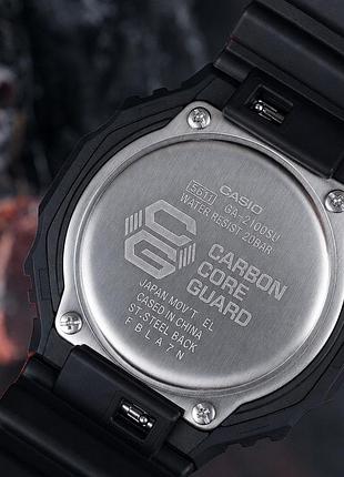 Мужские часы casio ga-2100su-1a 5