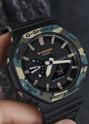 Мужские часы casio ga-2100su-1a 6