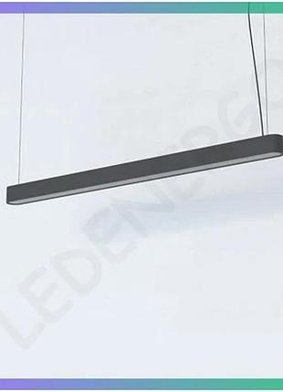 Люстра soft led nowodvorski графитовая 22вт для освещения современного интерьера светильник sku_nd-7525