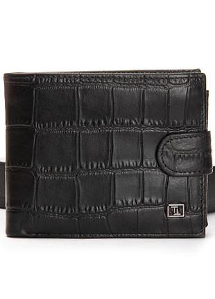 Podium гаманець be чоловіча шкіра bretton 208-y3204 black croco