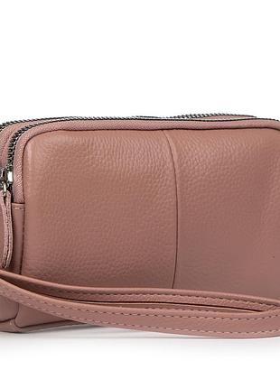 Podium косметичка кожа 6002-a pink 2