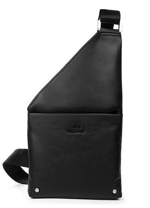 Podium сумка мужская на плечо кожа bretton 2918-1a black