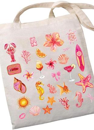Екошопер bookopt bk4104 beach vibes бежевий