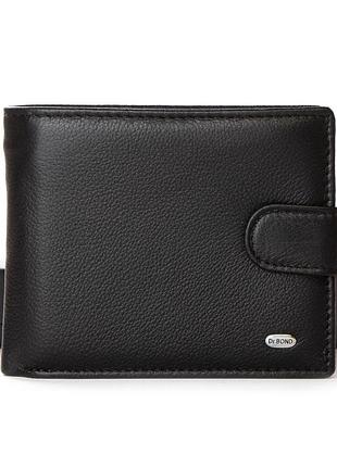 Podium кошелек classic мужской кожа dr. bond m18055-1 black