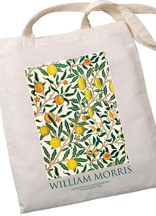 Екошопер bookopt bk4075 william morris "лимонне дерево" бежевий