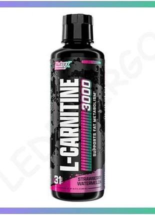 Жидкий l-карнитин liquid l-carnitine 3000 465 мл клубника арбуз для сжигания жира и повышения вынослив sku_dsn_2023-10-3313