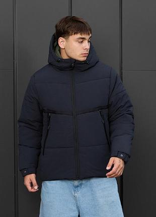Чоловіча куртка на зиму staff krix navy
