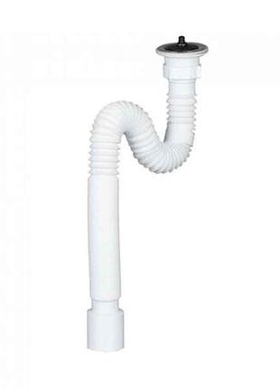 Гофросифон г0106 нерж. l=1200мм d=50mm тм solo plast