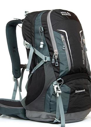 Podium рюкзак туристичний нейлон royal mountain 1645-45l black