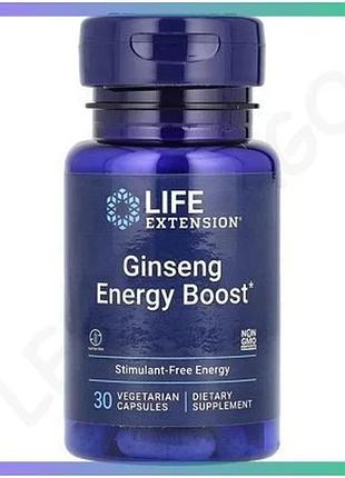 Экстракты кордицепса и женьшеня life extension ginseng energy boost 30 вегакапсул для энергии и активн sku_fitsh_cn16556