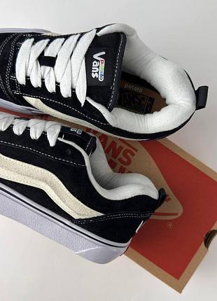 Vans knu skool potato w black white