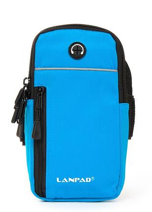 Podium сумка мужская на пояс нейлон lanpad 36011 sky blue спорт распродажа