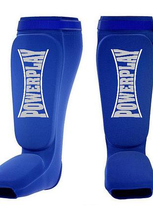 Захист гомілки і стопи powerplay 3054 classic shin сині xl