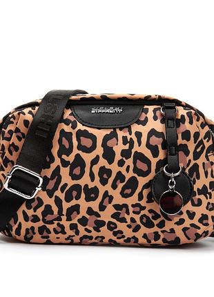 Podium сумка женская текстиль полиамид jielshi 1158 leopard print распродажа
