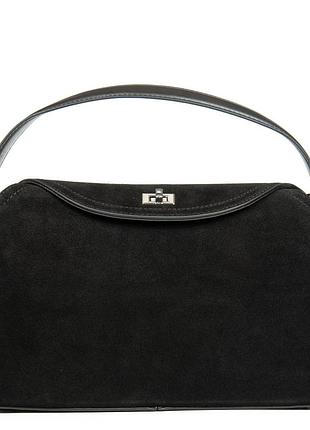 Podium сумка женская классическая замш alex rai 1570 black