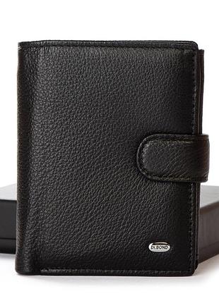 Podium кошелек classic мужской кожа dr. bond ms-30 black