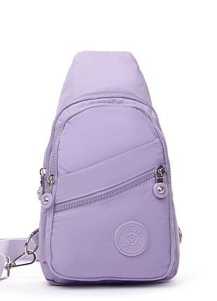 Podium сумка женская текстиль бананка полиамид jielshi 0879 l.purple