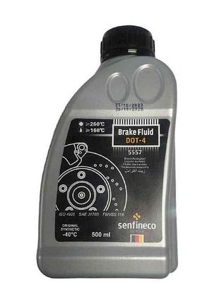 Гальмівна рідина brake fluid dot-4, 500мл тм senfineco