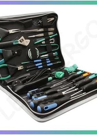 Набір інструментів pro'skit pk-2088b для обслуговування пк та ноутбуків набір для ремонту комп'ютерів та ноутбуків