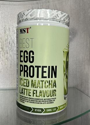 Яичный протеин mst best egg protein iced matcha-latte 900 г, матча-латте