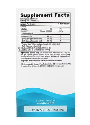 Omega-3d - 60 softgels 2