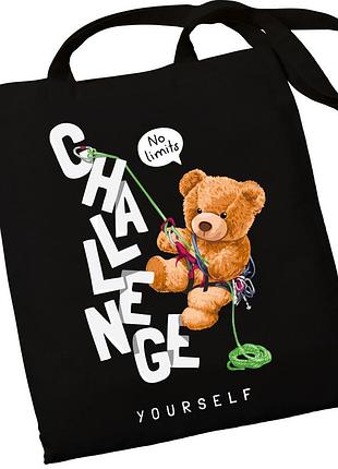 Эко-шоппер bookopt вк4059 teddy bear (challenge) черный