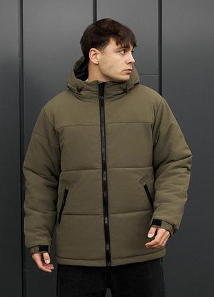 Тепла куртка для чоловіків staff pi khaki