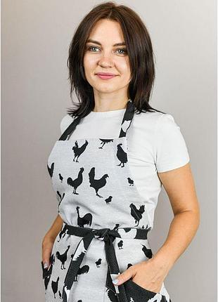 Кухонний фартух курочки тм прованс