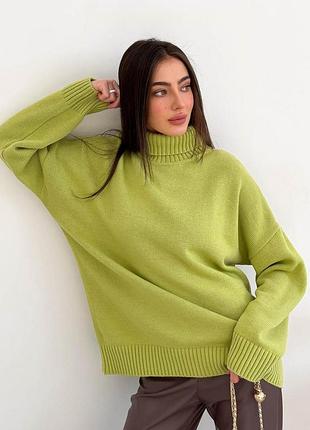 Свитер sofia яблочный art knit