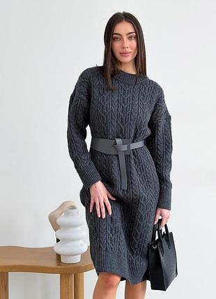 Платье с узором оливия art knit 3