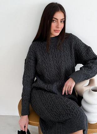 Платье с узором оливия art knit 4