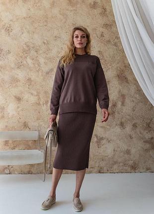 Джемпер katrin шоколад new art knit