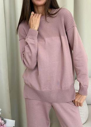 Джемпер katrin темно-розовый art knit 2