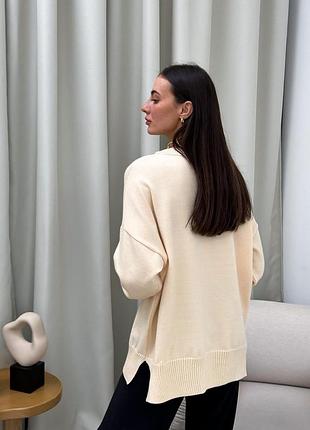 Джемпер мия крем-брюле art knit 5