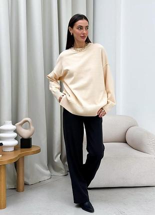 Джемпер мия крем-брюле art knit 6