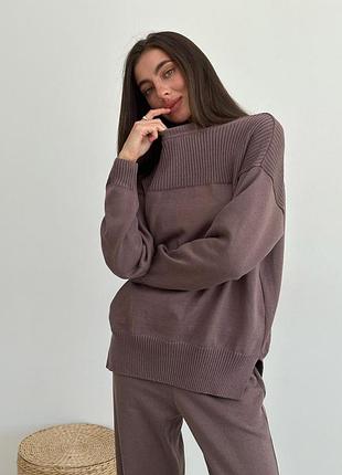Джемпер katrin шоколад art knit 3