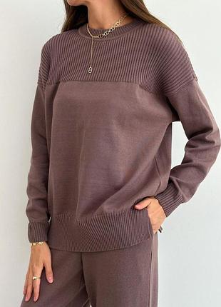 Джемпер katrin шоколад art knit 4
