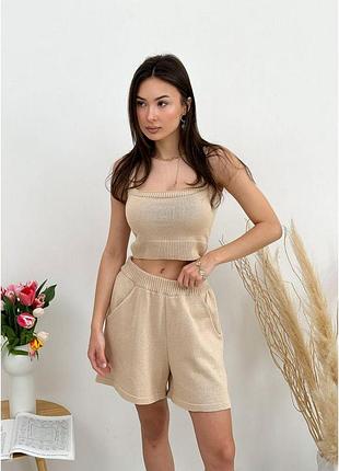 Шорти joy бежеві art knit 5
