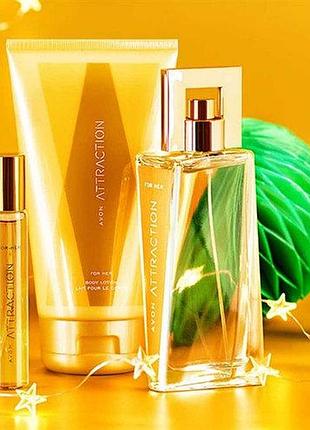 Набір avon attraction для неї (ейвон, ейвон), (етрекшен) є деезодоронт спрей