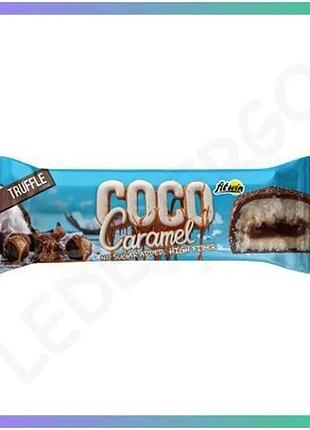 Кокосовые батончики cococaramel без сахара 20x40г с карамельной начинкой для сладкого перекуса sku_dsn_2023-10-2669