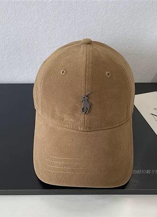 Бейсболка polo бежевый