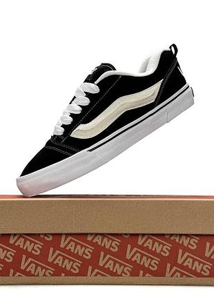 Vans knu skool potato m black white 2