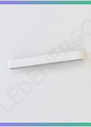 Бра nowodvorski soft led белый 11вт для прикроватной зоны алюминиевый светильник 90мм sku_nd-7541