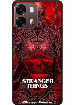 Силіконовий чохол бампер для oppo a6s з малюнком дивні справи дивні дива