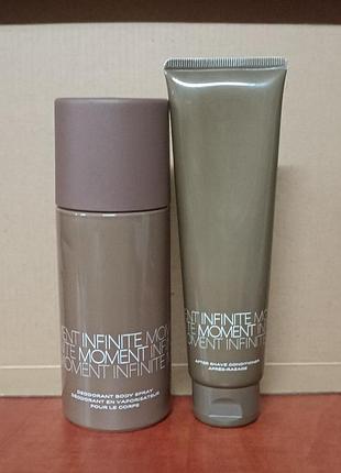✨🌿 мужской набор avon infinity moment дезодорант-спрей 200 мл + бальзам после бритья 100 мл