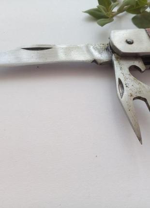 Нож кухонный складной советский с бакелитовой ручкой9 фото