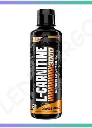 Жидкий l-карнитин liquid l-carnitine 3000 480 мл вкус апельсин манго для энергии и выносливости sku_dsn_2022-09-9942