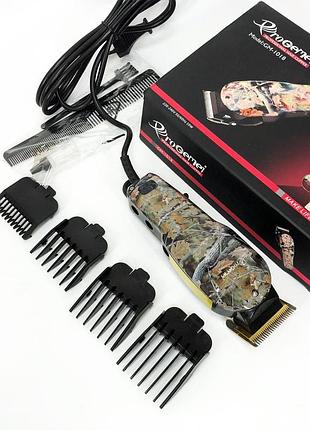 Хороша машинка для стрижки чоловіків gemei gm-1018, машинка для стрижки волос електрична kc-27