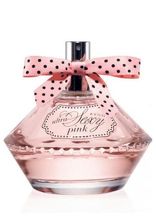 Туалетная вода женская ultra sexy pink, avon, ультра секси пинк эйвон, 50 мл
