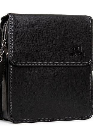 Podium сумка мужская планшет кожа bretton 1645-3 black